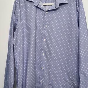 Bugatchi Lilac Print Shirt